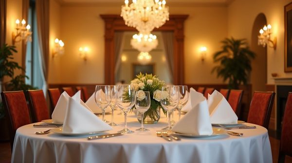 Recevoir dans une villa : l'organisation d'un repas d'exception