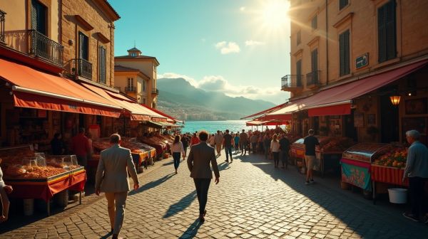 Situation incertaine du marché du soleil à Marseille