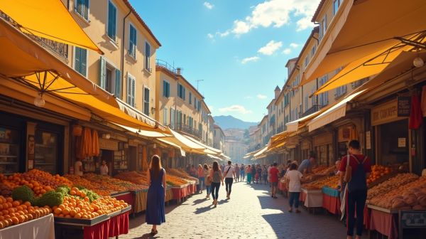 Situation incertaine du marché du soleil à Marseille